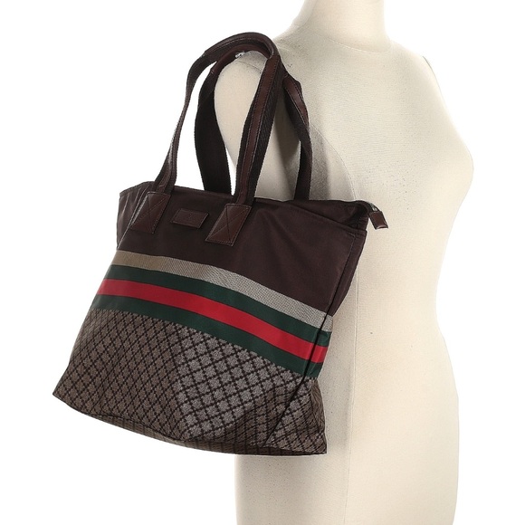 Gucci one size tote 💯 canvas. Authentic Gucci FINAL PRICE - Picture 2 of 12